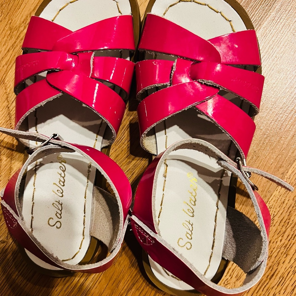 Sandals.